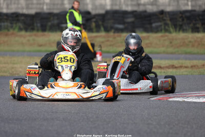 Martial BELLERY, Sylvain CHAUDORDY — 04/10/2026 : 5ème manche du Trophée Ufolep Karting Nouvelle Aquitaine à Lescar (Photos Stéphane Agnus) 2026 — karting
