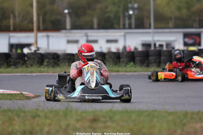 Mathéo ROUX — 04/10/2026 : 5ème manche du Trophée Ufolep Karting Nouvelle Aquitaine à Lescar (Photos Stéphane Agnus) 2026 — karting