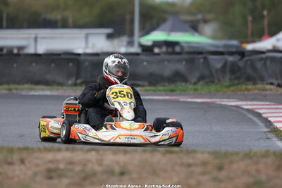 Sylvain CHAUDORDY — 04/10/2026 : 5ème manche du Trophée Ufolep Karting Nouvelle Aquitaine à Lescar (Photos Stéphane Agnus) 2026 — karting