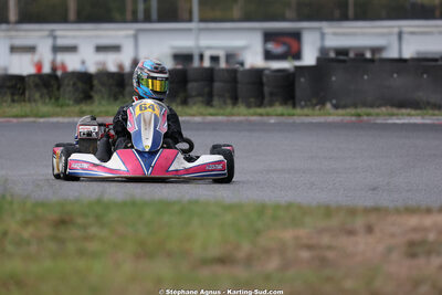 Louka BIDEGAIN — 04/10/2026 : 5ème manche du Trophée Ufolep Karting Nouvelle Aquitaine à Lescar (Photos Stéphane Agnus) 2026 — karting
