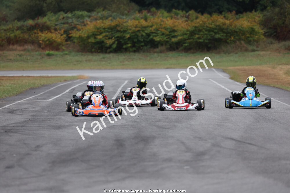 Achille DE OLIVEIRA, Arthur DELGRANGE, Gabriel LONGEAGNE et 2 autres — 04/10/2026 : 5ème manche du Trophée Ufolep Karting Nouvelle Aquitaine à Lescar (Photos Stéphane Agnus) 2026 — karting