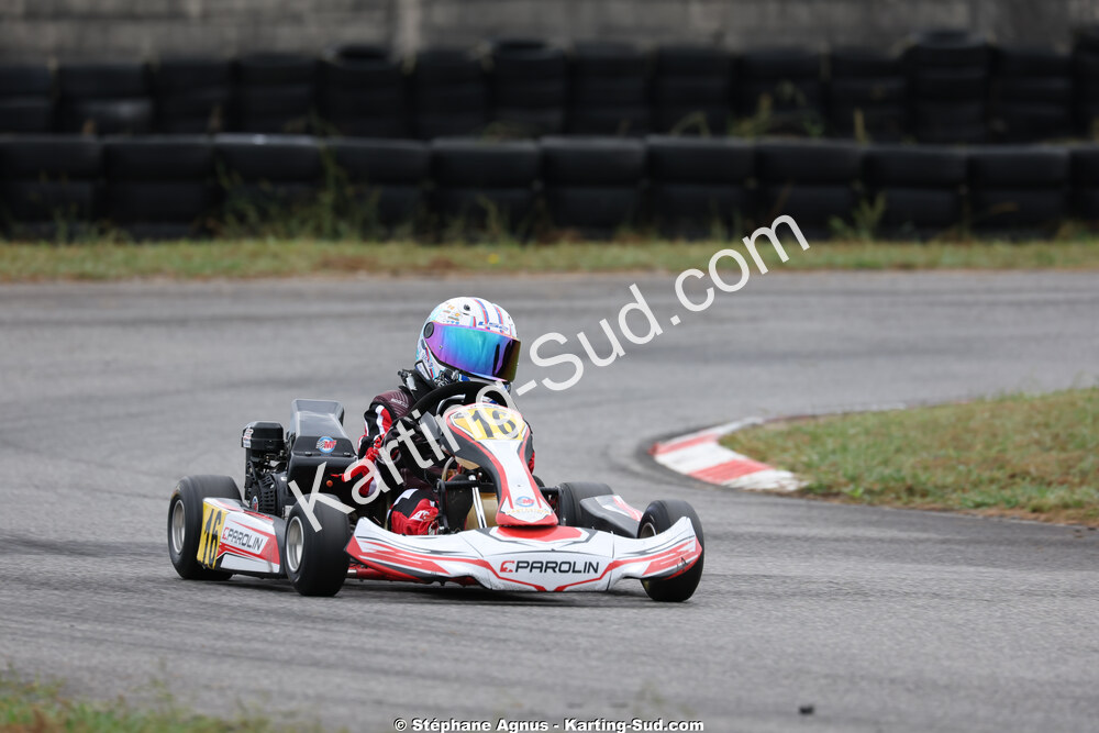 Leandre AILLAUD — 04/10/2026 : 5ème manche du Trophée Ufolep Karting Nouvelle Aquitaine à Lescar (Photos Stéphane Agnus) 2026 — karting