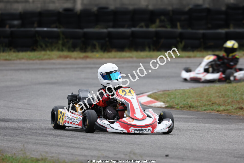 Gabriel LONGEAGNE — 04/10/2026 : 5ème manche du Trophée Ufolep Karting Nouvelle Aquitaine à Lescar (Photos Stéphane Agnus) 2026 — karting