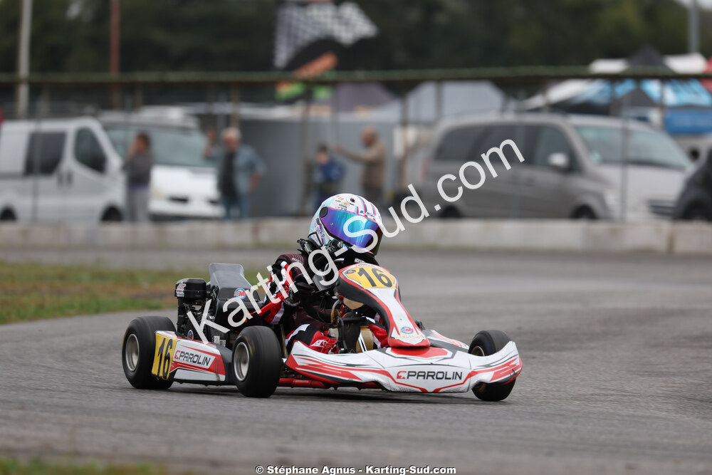 Leandre AILLAUD — 04/10/2026 : 5ème manche du Trophée Ufolep Karting Nouvelle Aquitaine à Lescar (Photos Stéphane Agnus) 2026 — karting
