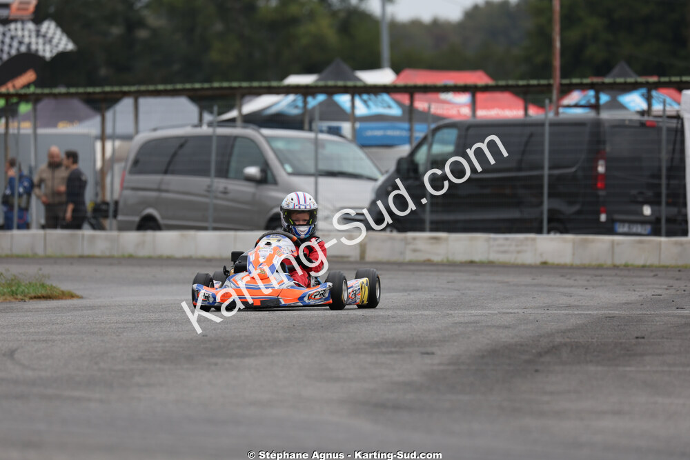 Lucas DAILY — 04/10/2026 : 5ème manche du Trophée Ufolep Karting Nouvelle Aquitaine à Lescar (Photos Stéphane Agnus) 2026 — karting