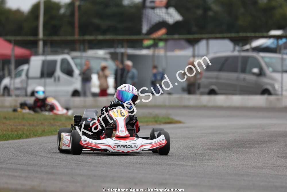 Leandre AILLAUD — 04/10/2026 : 5ème manche du Trophée Ufolep Karting Nouvelle Aquitaine à Lescar (Photos Stéphane Agnus) 2026 — karting