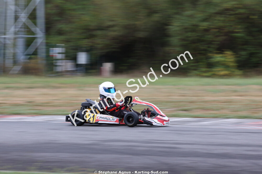 Gabriel LONGEAGNE — 04/10/2026 : 5ème manche du Trophée Ufolep Karting Nouvelle Aquitaine à Lescar (Photos Stéphane Agnus) 2026 — karting