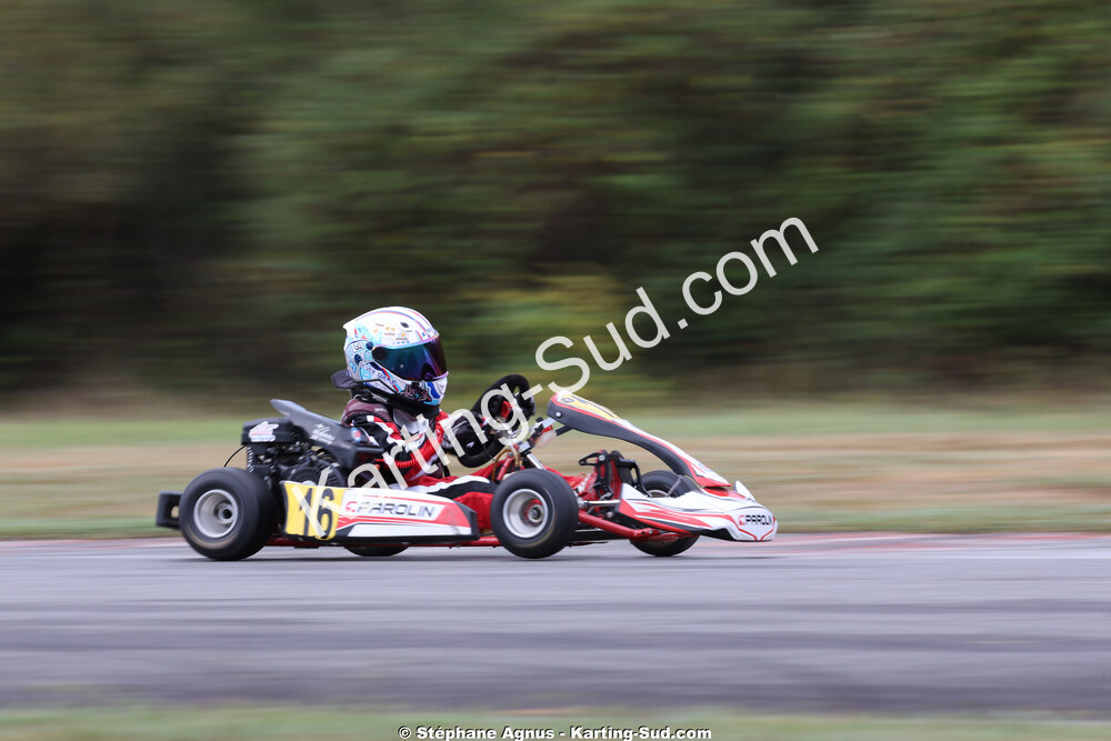 Leandre AILLAUD — 04/10/2026 : 5ème manche du Trophée Ufolep Karting Nouvelle Aquitaine à Lescar (Photos Stéphane Agnus) 2026 — karting