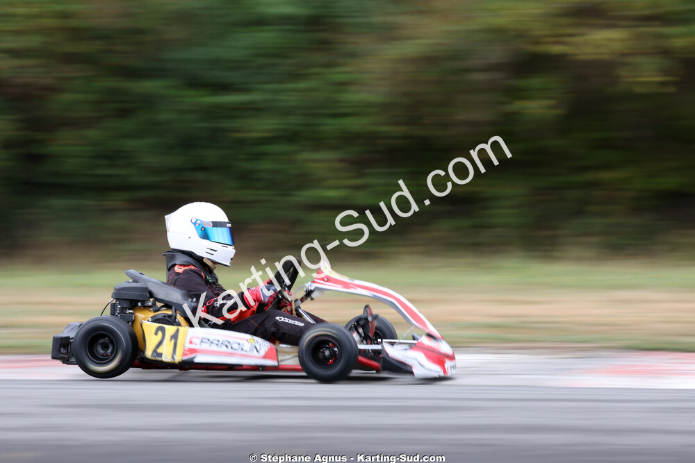 Gabriel LONGEAGNE — 04/10/2026 : 5ème manche du Trophée Ufolep Karting Nouvelle Aquitaine à Lescar (Photos Stéphane Agnus) 2026 — karting