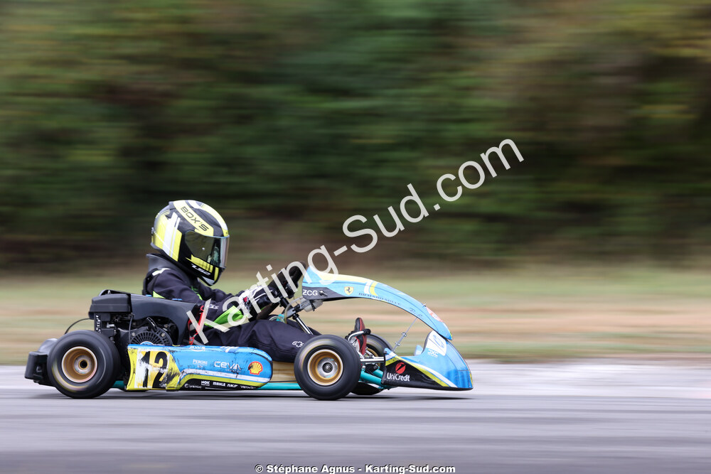 Arthur DELGRANGE — 04/10/2026 : 5ème manche du Trophée Ufolep Karting Nouvelle Aquitaine à Lescar (Photos Stéphane Agnus) 2026 — karting