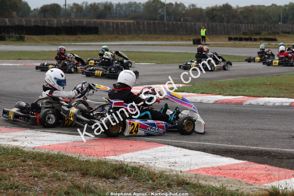 Cassie GOHARD, Matéo MANZINO MALDONADO — 04/10/2026 : 5ème manche du Trophée Ufolep Karting Nouvelle Aquitaine à Lescar (Photos Stéphane Agnus) 2026 — karting