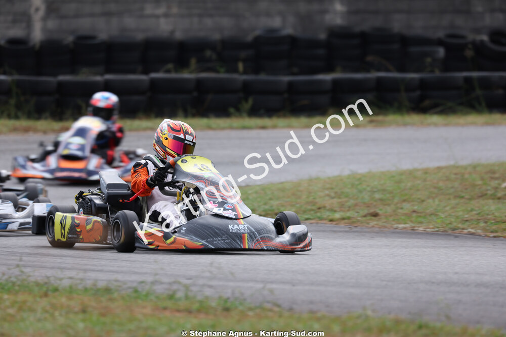 Gabin THUARD — 04/10/2026 : 5ème manche du Trophée Ufolep Karting Nouvelle Aquitaine à Lescar (Photos Stéphane Agnus) 2026 — karting
