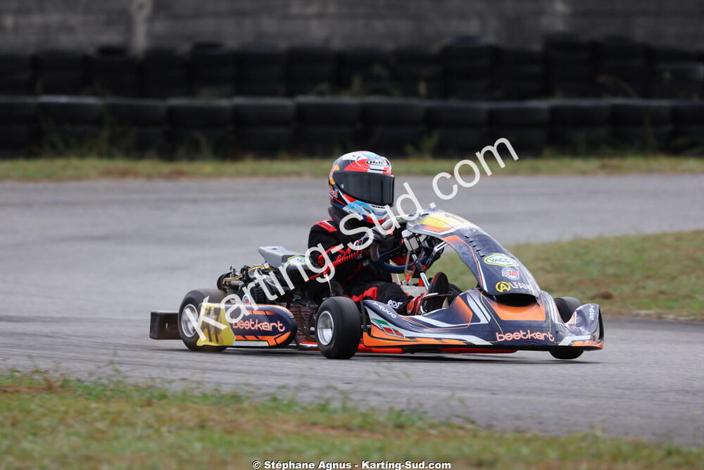 Valentino DE OLIVEIRA — 04/10/2026 : 5ème manche du Trophée Ufolep Karting Nouvelle Aquitaine à Lescar (Photos Stéphane Agnus) 2026 — karting