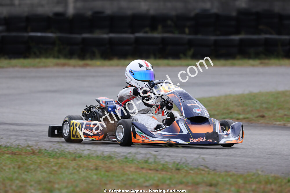 Matéo MANZINO MALDONADO — 04/10/2026 : 5ème manche du Trophée Ufolep Karting Nouvelle Aquitaine à Lescar (Photos Stéphane Agnus) 2026 — karting