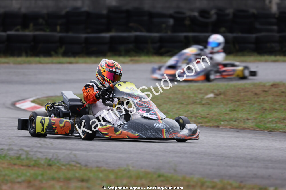 Gabin THUARD — 04/10/2026 : 5ème manche du Trophée Ufolep Karting Nouvelle Aquitaine à Lescar (Photos Stéphane Agnus) 2026 — karting