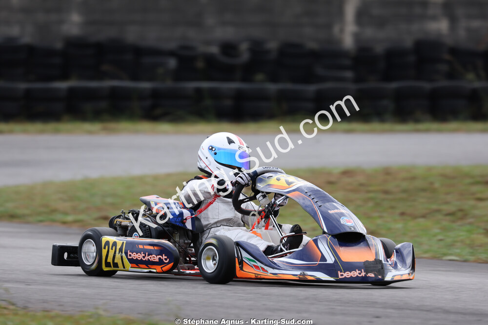 Matéo MANZINO MALDONADO — 04/10/2026 : 5ème manche du Trophée Ufolep Karting Nouvelle Aquitaine à Lescar (Photos Stéphane Agnus) 2026 — karting