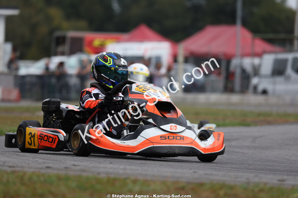 Mathis PANDELES — 04/10/2026 : 5ème manche du Trophée Ufolep Karting Nouvelle Aquitaine à Lescar (Photos Stéphane Agnus) 2026 — karting