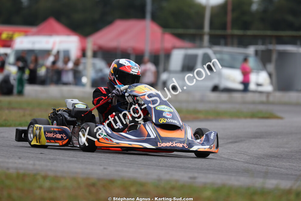 Valentino DE OLIVEIRA — 04/10/2026 : 5ème manche du Trophée Ufolep Karting Nouvelle Aquitaine à Lescar (Photos Stéphane Agnus) 2026 — karting