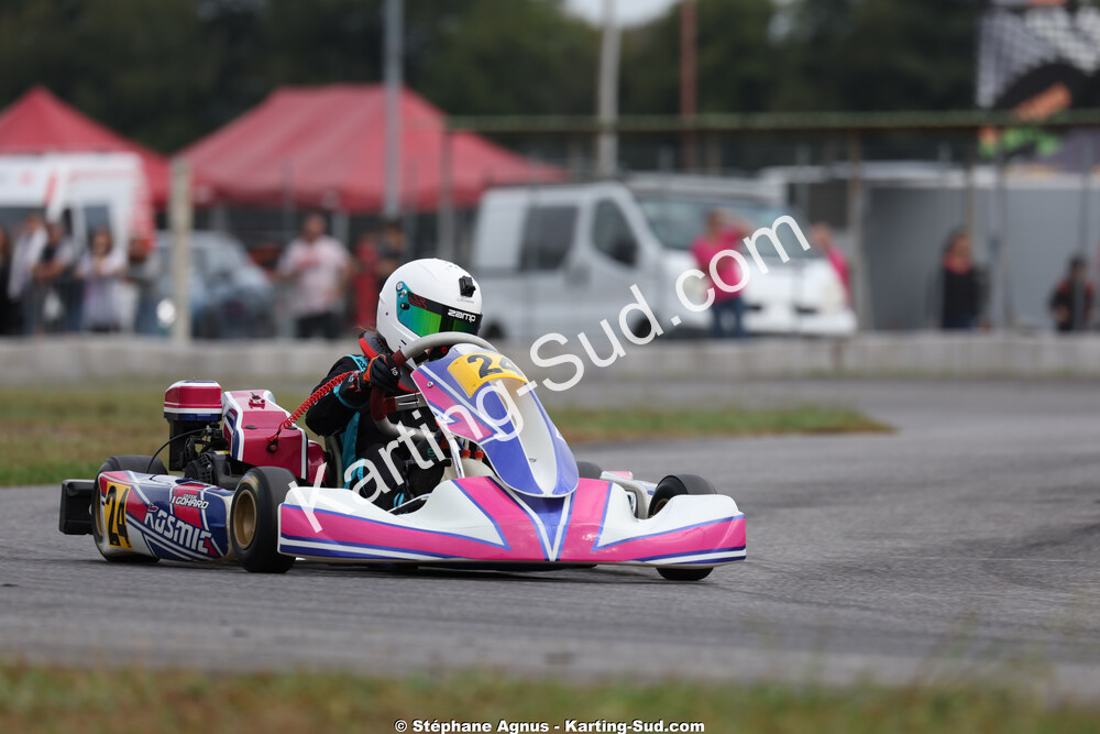 Cassie GOHARD — 04/10/2026 : 5ème manche du Trophée Ufolep Karting Nouvelle Aquitaine à Lescar (Photos Stéphane Agnus) 2026 — karting
