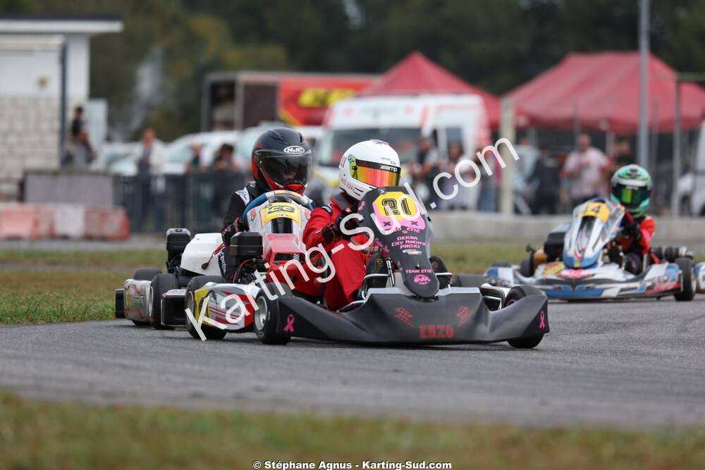 Enzo ETIE — 04/10/2026 : 5ème manche du Trophée Ufolep Karting Nouvelle Aquitaine à Lescar (Photos Stéphane Agnus) 2026 — karting