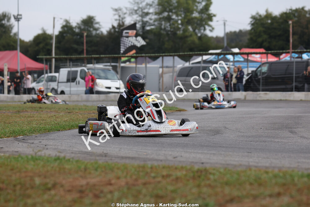 Rubben FAUCOUNEAU — 04/10/2026 : 5ème manche du Trophée Ufolep Karting Nouvelle Aquitaine à Lescar (Photos Stéphane Agnus) 2026 — karting
