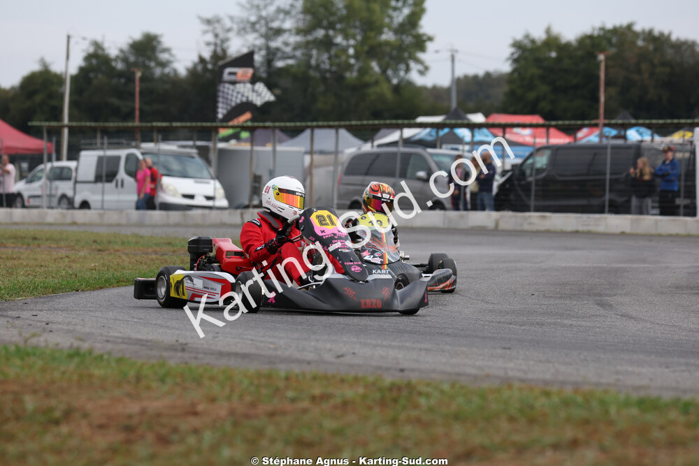 Enzo ETIE — 04/10/2026 : 5ème manche du Trophée Ufolep Karting Nouvelle Aquitaine à Lescar (Photos Stéphane Agnus) 2026 — karting