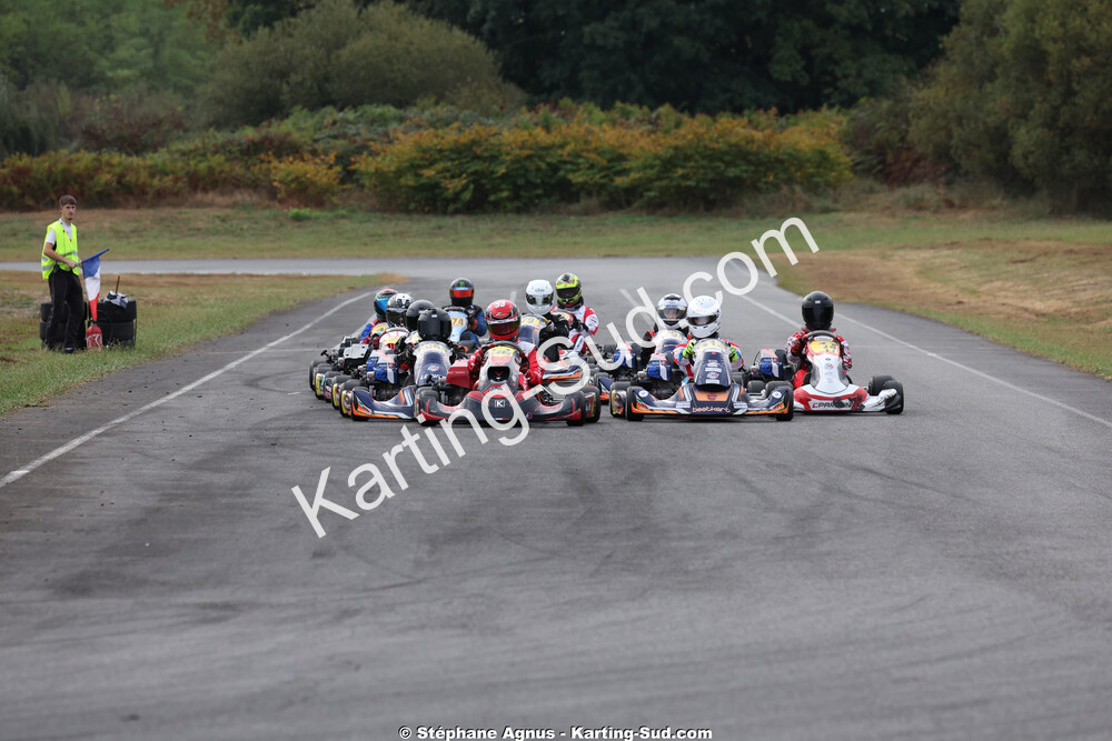 Antoine KUENTZ CONDE, Axel LAFONT, Baptiste STEFANAZZI — 04/10/2026 : 5ème manche du Trophée Ufolep Karting Nouvelle Aquitaine à Lescar (Photos Stéphane Agnus) 2026 — karting