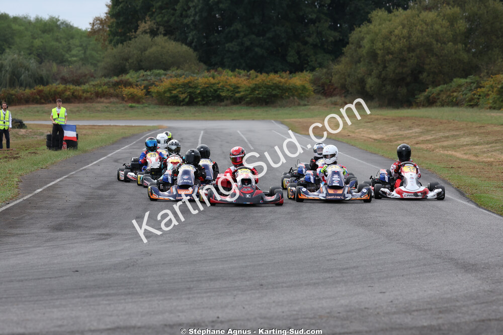 Antoine KUENTZ CONDE, Axel LAFONT, Baptiste STEFANAZZI — 04/10/2026 : 5ème manche du Trophée Ufolep Karting Nouvelle Aquitaine à Lescar (Photos Stéphane Agnus) 2026 — karting