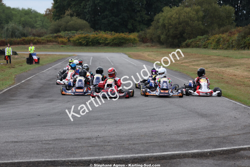 Antoine KUENTZ CONDE, Axel LAFONT, Baptiste STEFANAZZI — 04/10/2026 : 5ème manche du Trophée Ufolep Karting Nouvelle Aquitaine à Lescar (Photos Stéphane Agnus) 2026 — karting
