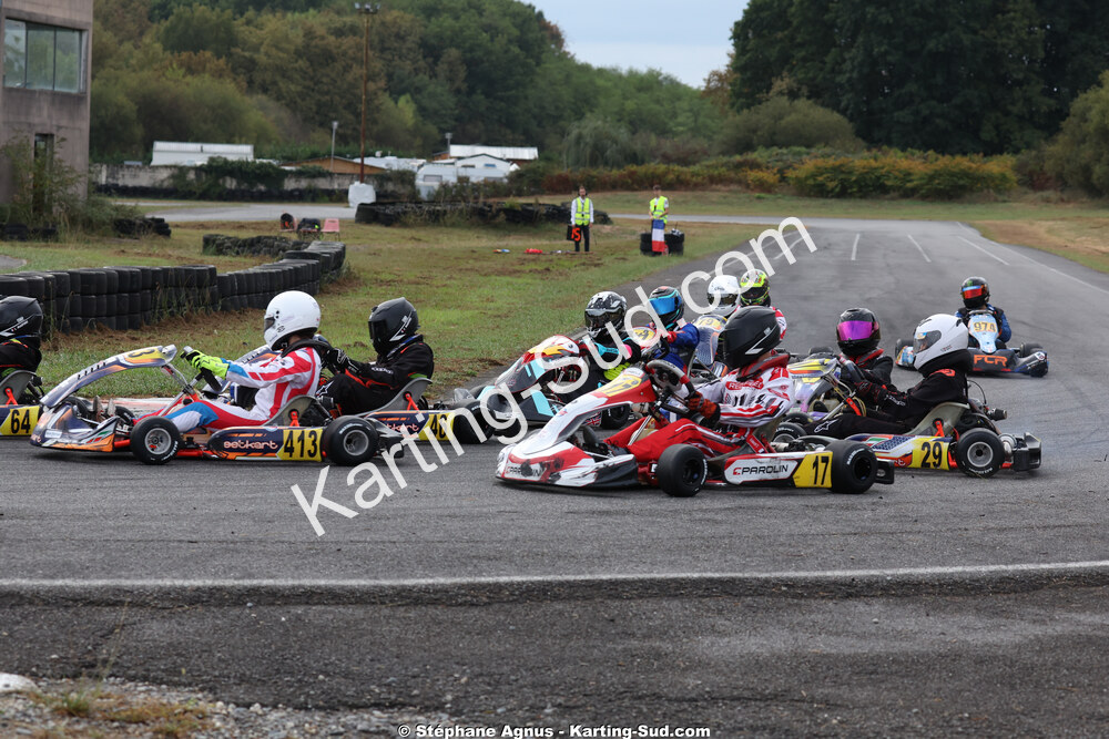 Antoine KUENTZ CONDE, Baptiste STEFANAZZI — 04/10/2026 : 5ème manche du Trophée Ufolep Karting Nouvelle Aquitaine à Lescar (Photos Stéphane Agnus) 2026 — karting