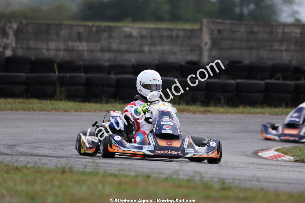 Baptiste STEFANAZZI — 04/10/2026 : 5ème manche du Trophée Ufolep Karting Nouvelle Aquitaine à Lescar (Photos Stéphane Agnus) 2026 — karting