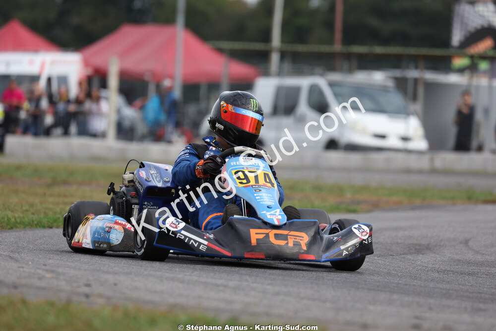 Pierre Alexandre FANECH — 04/10/2026 : 5ème manche du Trophée Ufolep Karting Nouvelle Aquitaine à Lescar (Photos Stéphane Agnus) 2026 — karting