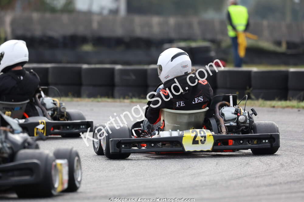 Leana FEVRES — 04/10/2026 : 5ème manche du Trophée Ufolep Karting Nouvelle Aquitaine à Lescar (Photos Stéphane Agnus) 2026 — karting