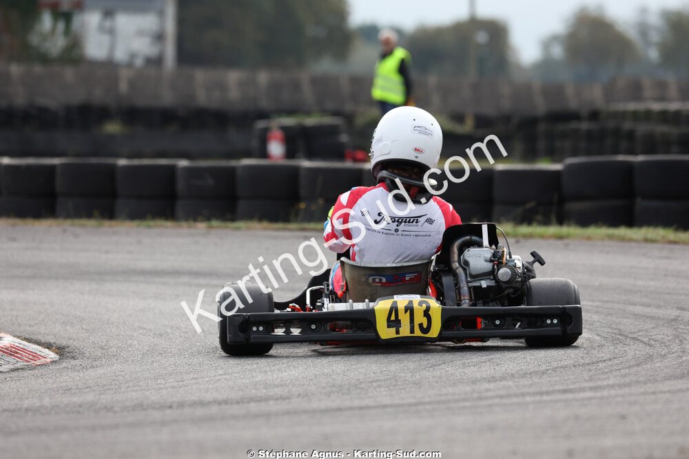 Baptiste STEFANAZZI — 04/10/2026 : 5ème manche du Trophée Ufolep Karting Nouvelle Aquitaine à Lescar (Photos Stéphane Agnus) 2026 — karting