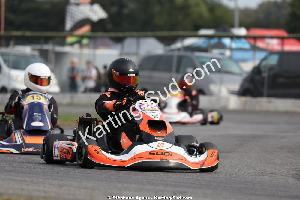 Adrien CASTERAN — 04/10/2026 : 5ème manche du Trophée Ufolep Karting Nouvelle Aquitaine à Lescar (Photos Stéphane Agnus) 2026 — karting