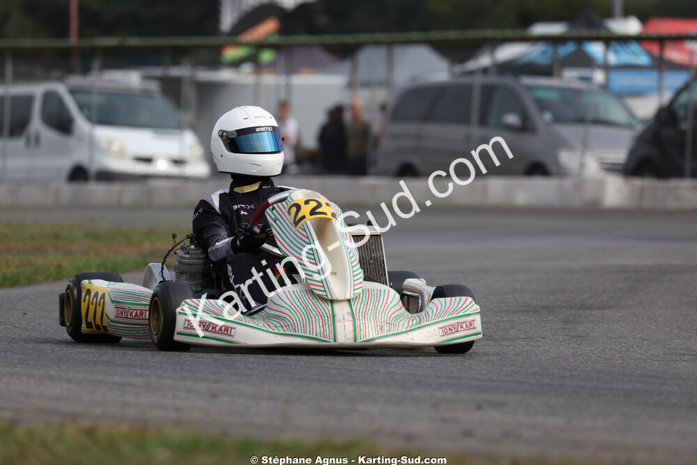Cristiano BARROCAS — 04/10/2026 : 5ème manche du Trophée Ufolep Karting Nouvelle Aquitaine à Lescar (Photos Stéphane Agnus) 2026 — karting