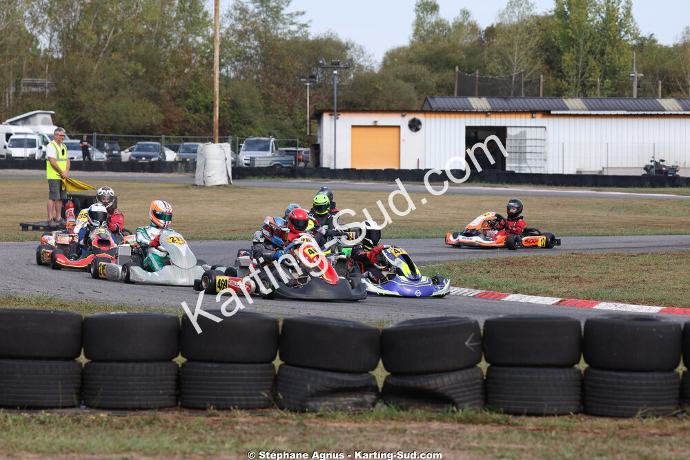 Diego CABOY, Diego MARRACO GRACIA, German KOZUSEV et 1 autre — 04/10/2026 : 5ème manche du Trophée Ufolep Karting Nouvelle Aquitaine à Lescar (Photos Stéphane Agnus) 2026 — karting