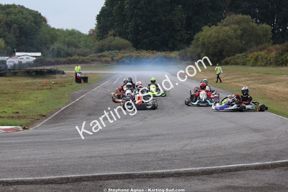 German KOZUSEV, Lola CHABOCHE, Mathéo ROUX — 04/10/2026 : 5ème manche du Trophée Ufolep Karting Nouvelle Aquitaine à Lescar (Photos Stéphane Agnus) 2026 — karting