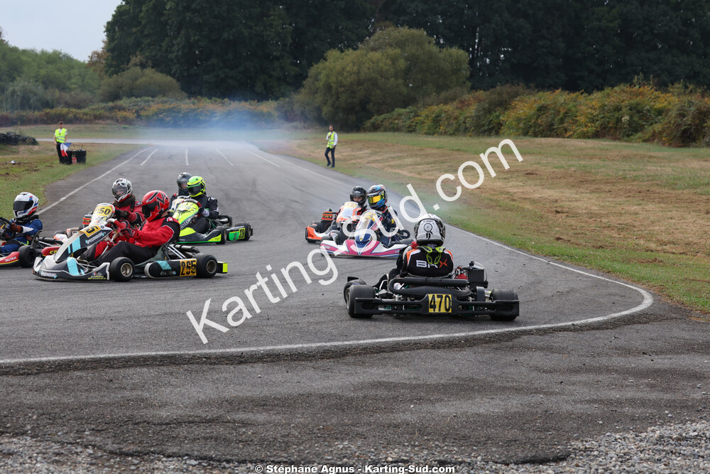 Lola CHABOCHE, Martial BELLERY, Mathéo ROUX — 04/10/2026 : 5ème manche du Trophée Ufolep Karting Nouvelle Aquitaine à Lescar (Photos Stéphane Agnus) 2026 — karting