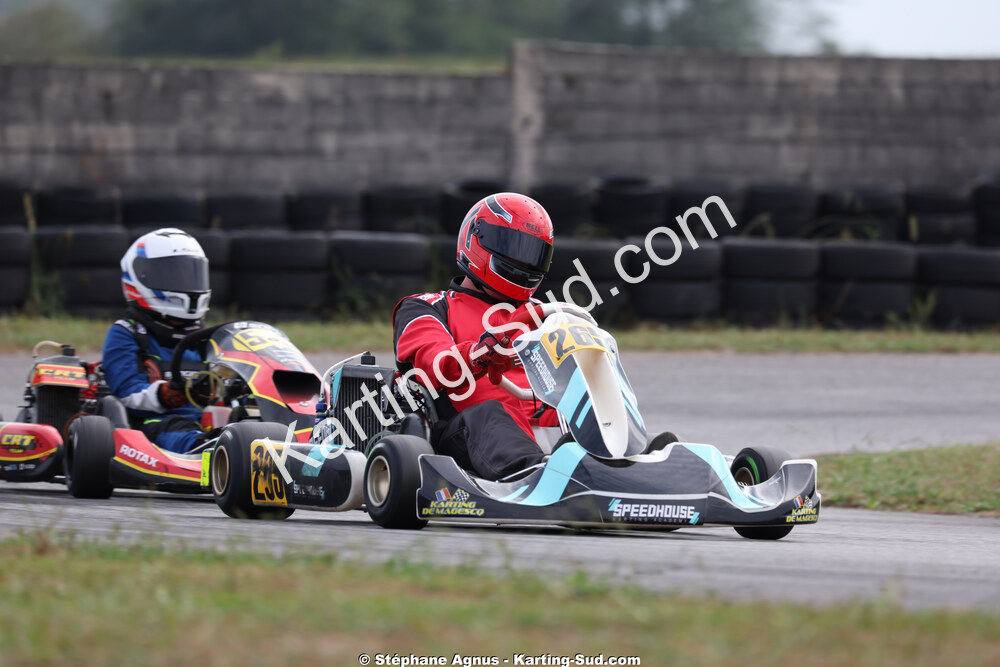 Mathéo ROUX — 04/10/2026 : 5ème manche du Trophée Ufolep Karting Nouvelle Aquitaine à Lescar (Photos Stéphane Agnus) 2026 — karting