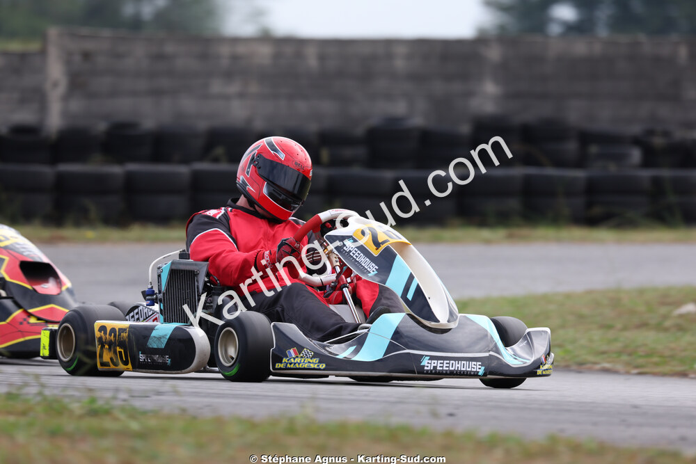 Mathéo ROUX — 04/10/2026 : 5ème manche du Trophée Ufolep Karting Nouvelle Aquitaine à Lescar (Photos Stéphane Agnus) 2026 — karting