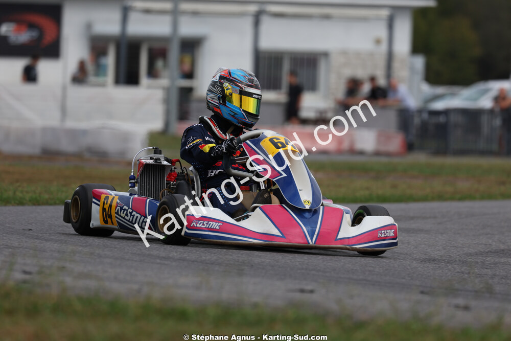 Louka BIDEGAIN — 04/10/2026 : 5ème manche du Trophée Ufolep Karting Nouvelle Aquitaine à Lescar (Photos Stéphane Agnus) 2026 — karting