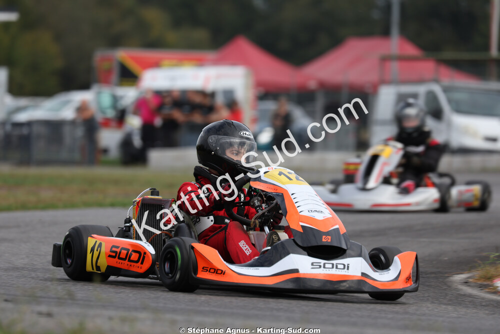 Timéo BRETAUD — 04/10/2026 : 5ème manche du Trophée Ufolep Karting Nouvelle Aquitaine à Lescar (Photos Stéphane Agnus) 2026 — karting