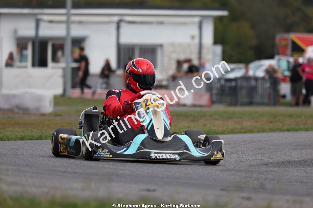 Mathéo ROUX — 04/10/2026 : 5ème manche du Trophée Ufolep Karting Nouvelle Aquitaine à Lescar (Photos Stéphane Agnus) 2026 — karting