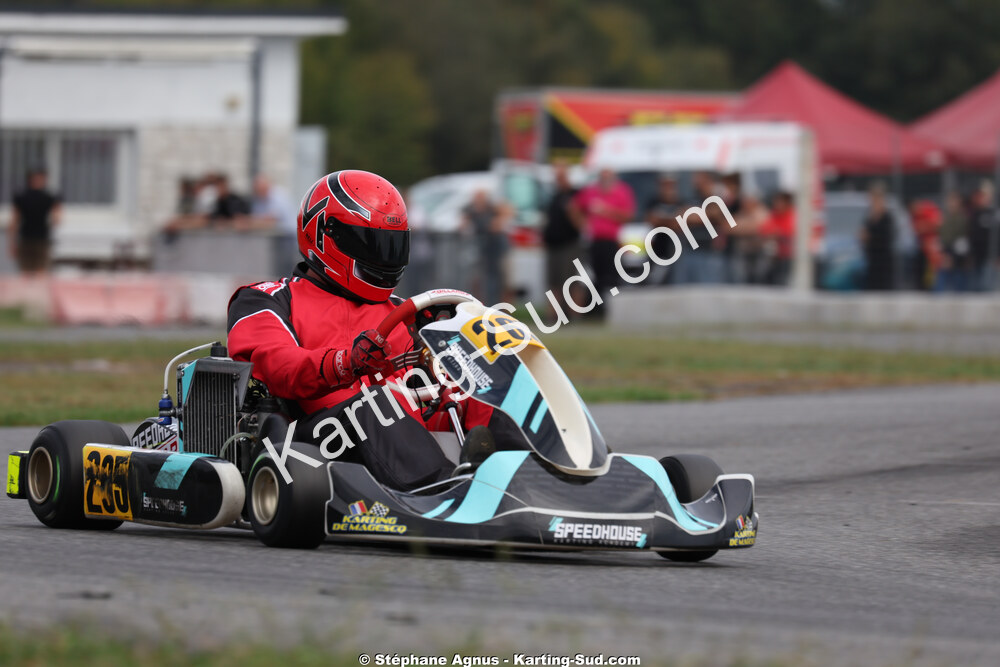 Mathéo ROUX — 04/10/2026 : 5ème manche du Trophée Ufolep Karting Nouvelle Aquitaine à Lescar (Photos Stéphane Agnus) 2026 — karting