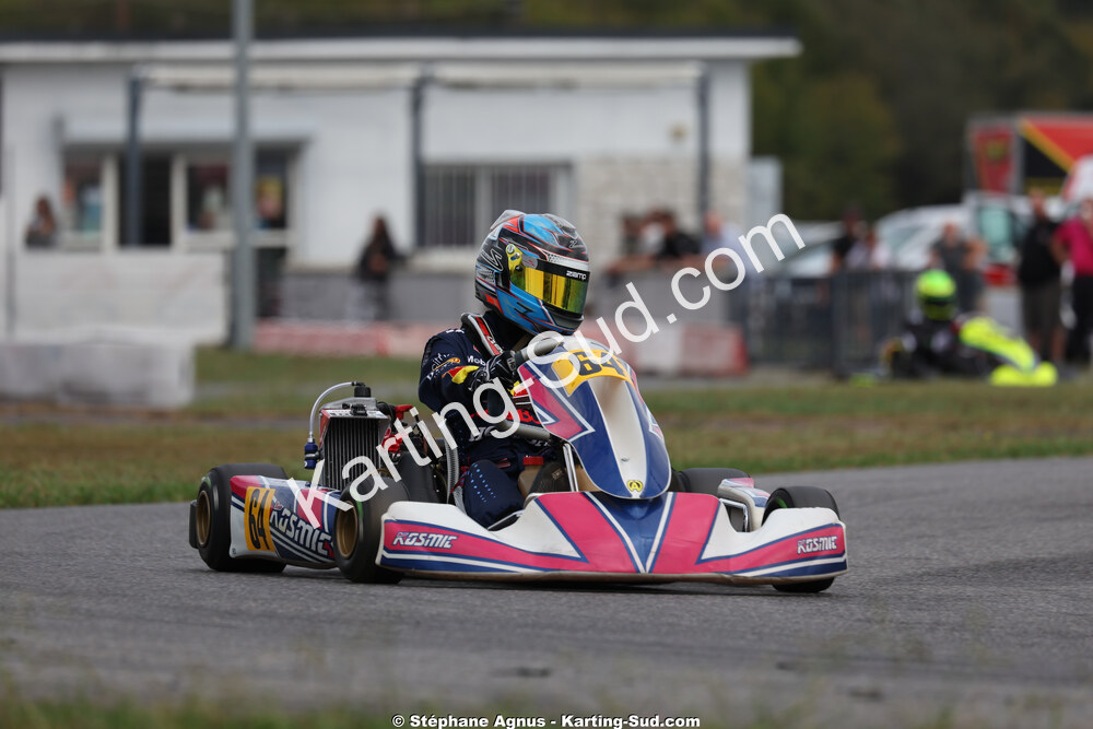 Louka BIDEGAIN — 04/10/2026 : 5ème manche du Trophée Ufolep Karting Nouvelle Aquitaine à Lescar (Photos Stéphane Agnus) 2026 — karting