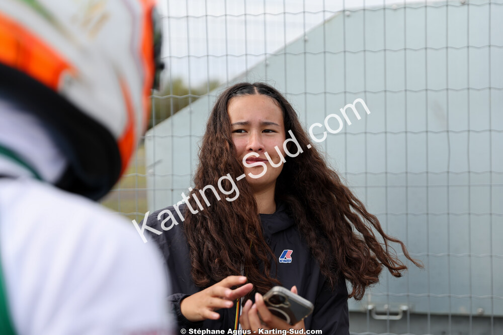 Alix CHANTHAPHASOUK — 04/10/2026 : 5ème manche du Trophée Ufolep Karting Nouvelle Aquitaine à Lescar (Photos Stéphane Agnus) 2026 — karting