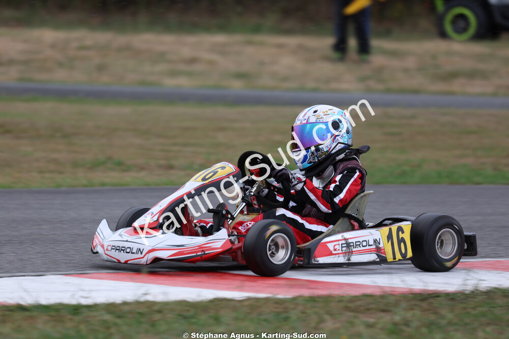 Leandre AILLAUD — 04/10/2026 : 5ème manche du Trophée Ufolep Karting Nouvelle Aquitaine à Lescar (Photos Stéphane Agnus) 2026 — karting
