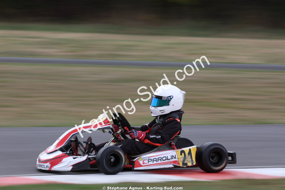 Gabriel LONGEAGNE — 04/10/2026 : 5ème manche du Trophée Ufolep Karting Nouvelle Aquitaine à Lescar (Photos Stéphane Agnus) 2026 — karting