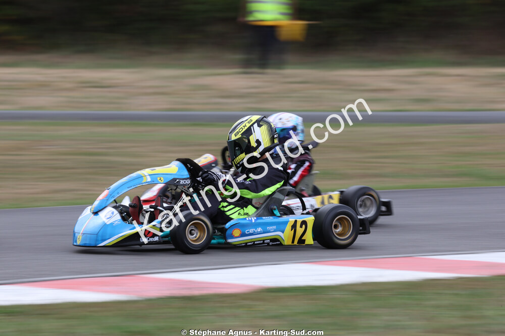 Arthur DELGRANGE — 04/10/2026 : 5ème manche du Trophée Ufolep Karting Nouvelle Aquitaine à Lescar (Photos Stéphane Agnus) 2026 — karting